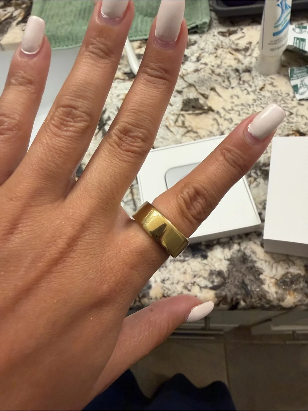 Gold used Oura Ring 4 size 6